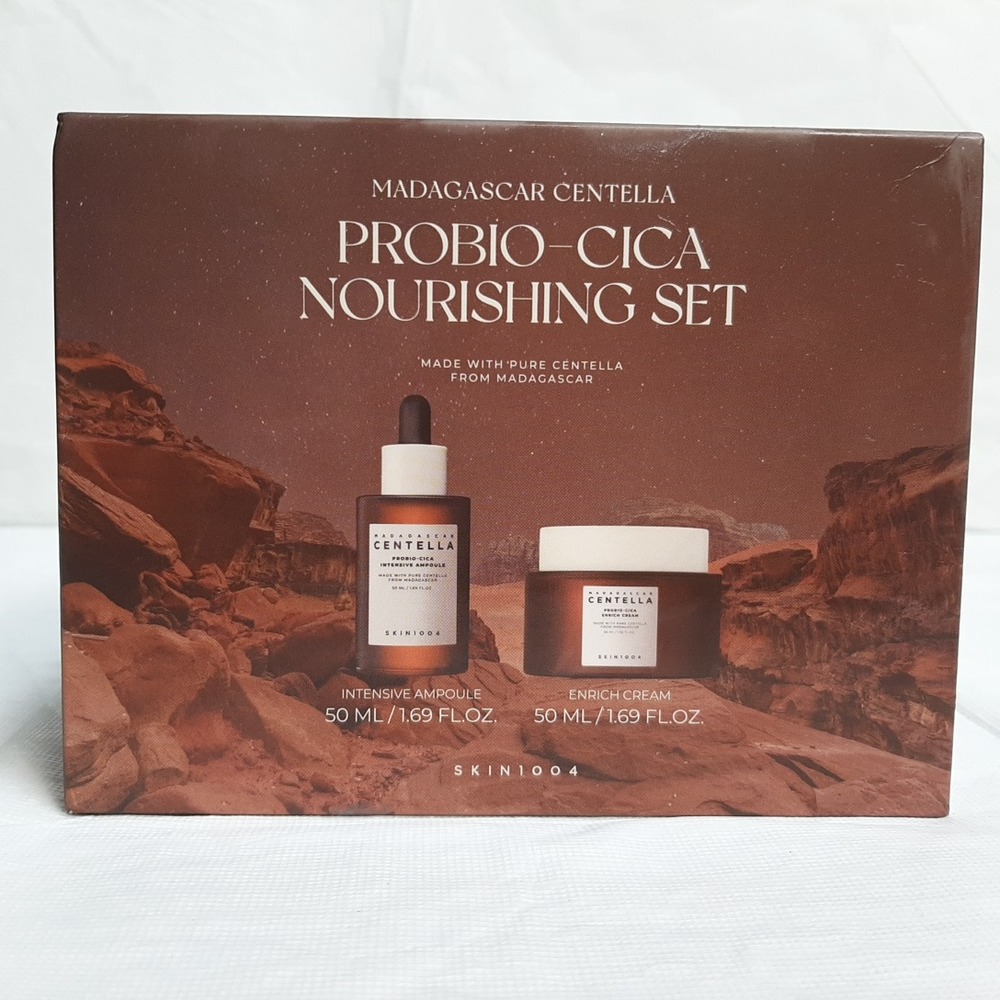 Skin1004 Madagascar Centella Probio-Cica Nourishing Set Ampoule + Enrich Cream
